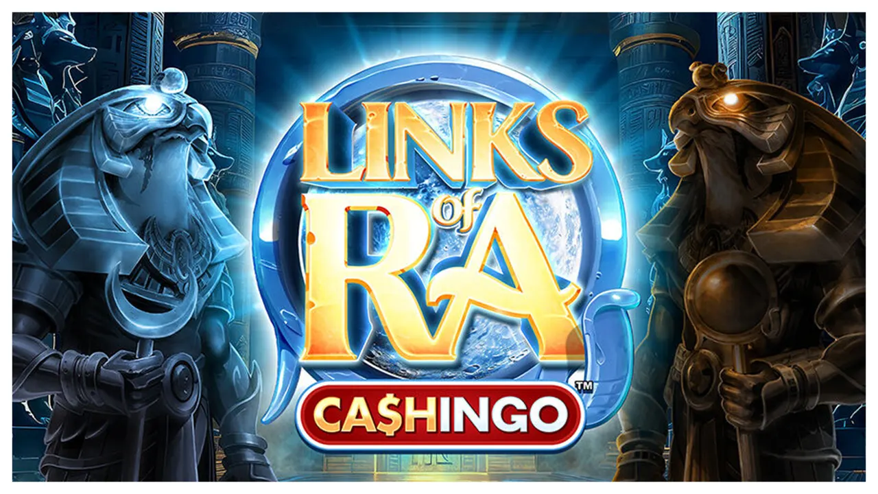 Links of Ra CASHINGO slot cover