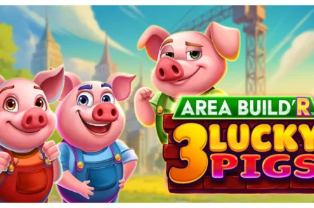 Area Build'R 3 Lucky Pigs slot cover