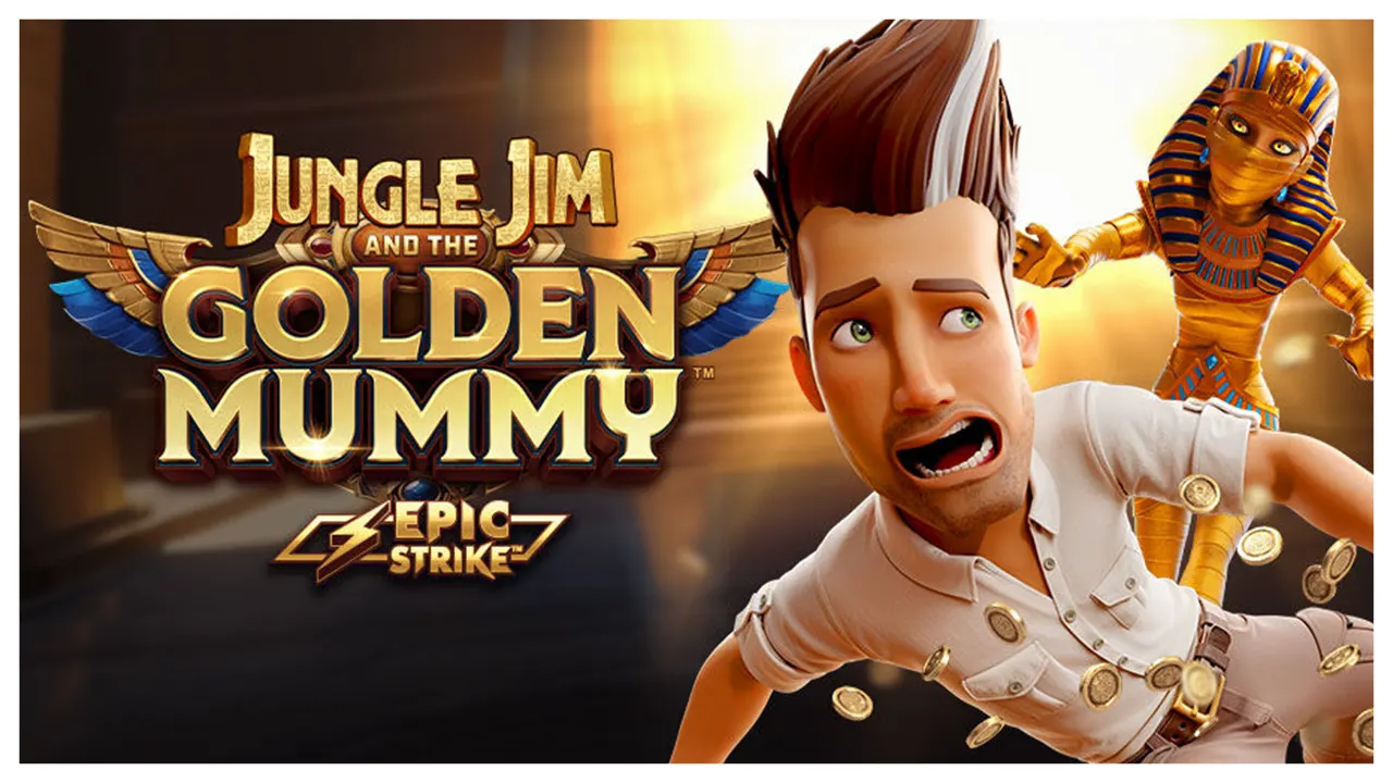 Jungle Jim and the Golden Mummy slot cover