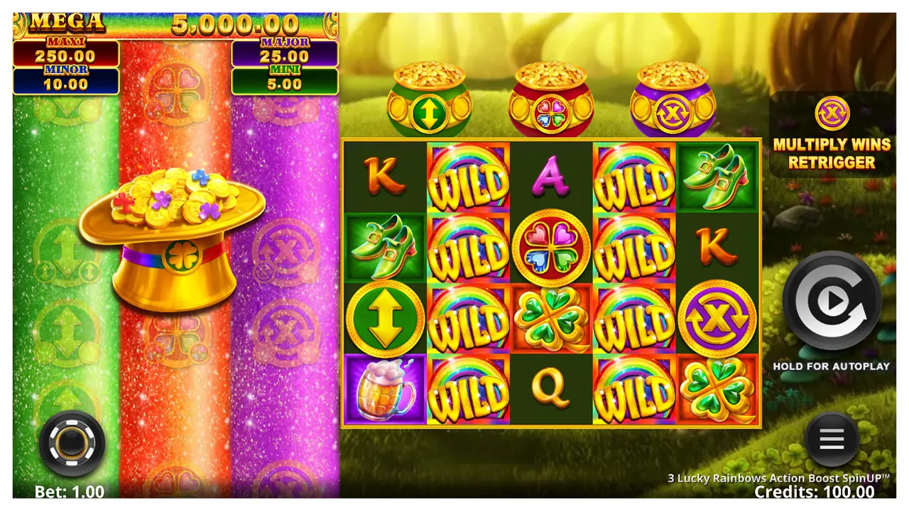 3 Lucky Rainbows Action Boost S1