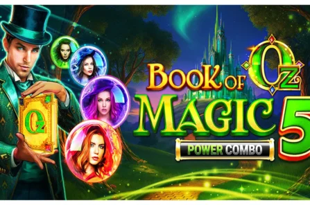 Book of Oz Magic 5 POWER COMBO slot cover
