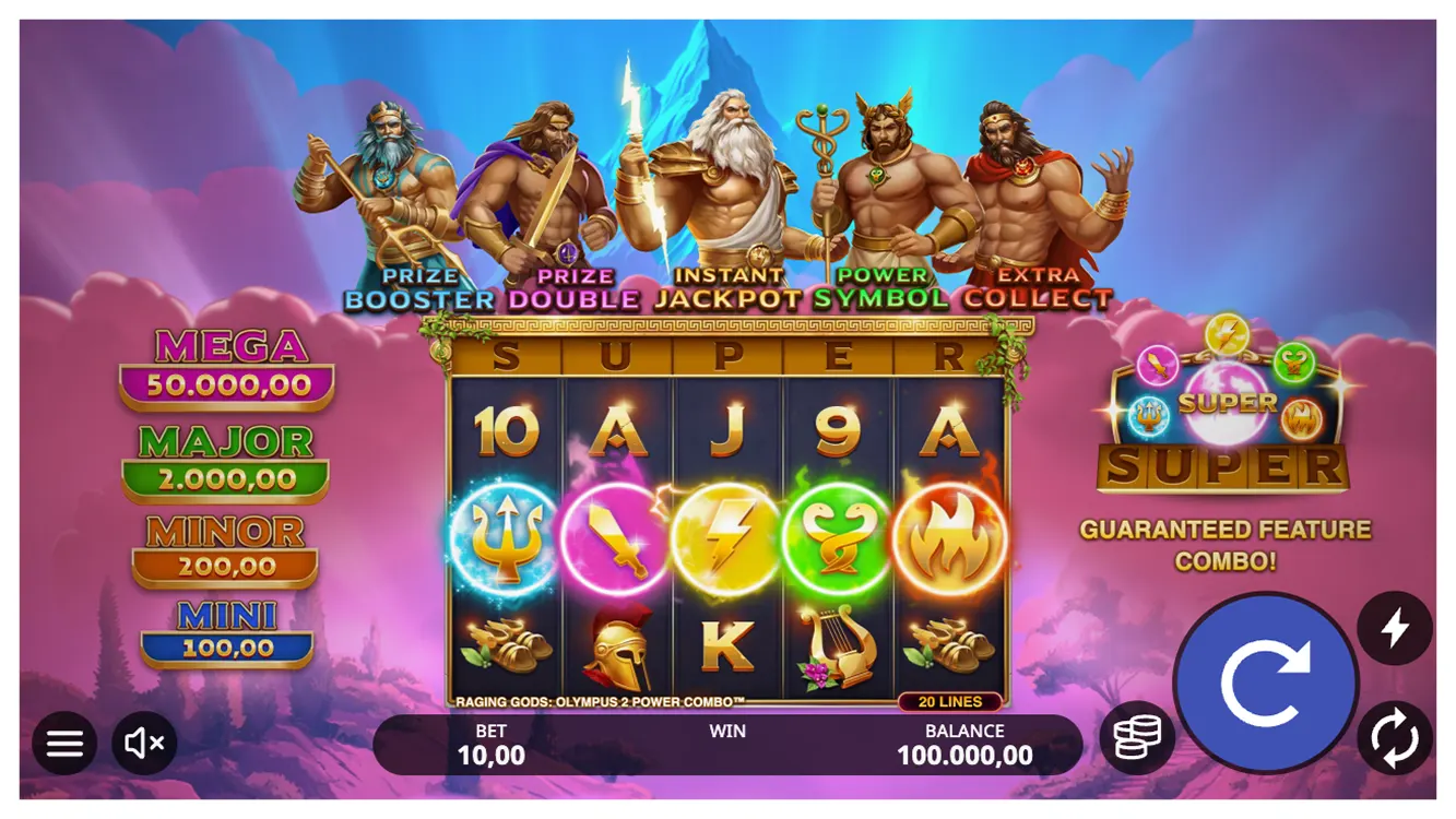 Raging Gods Olympus 2 POWER COMBO s1