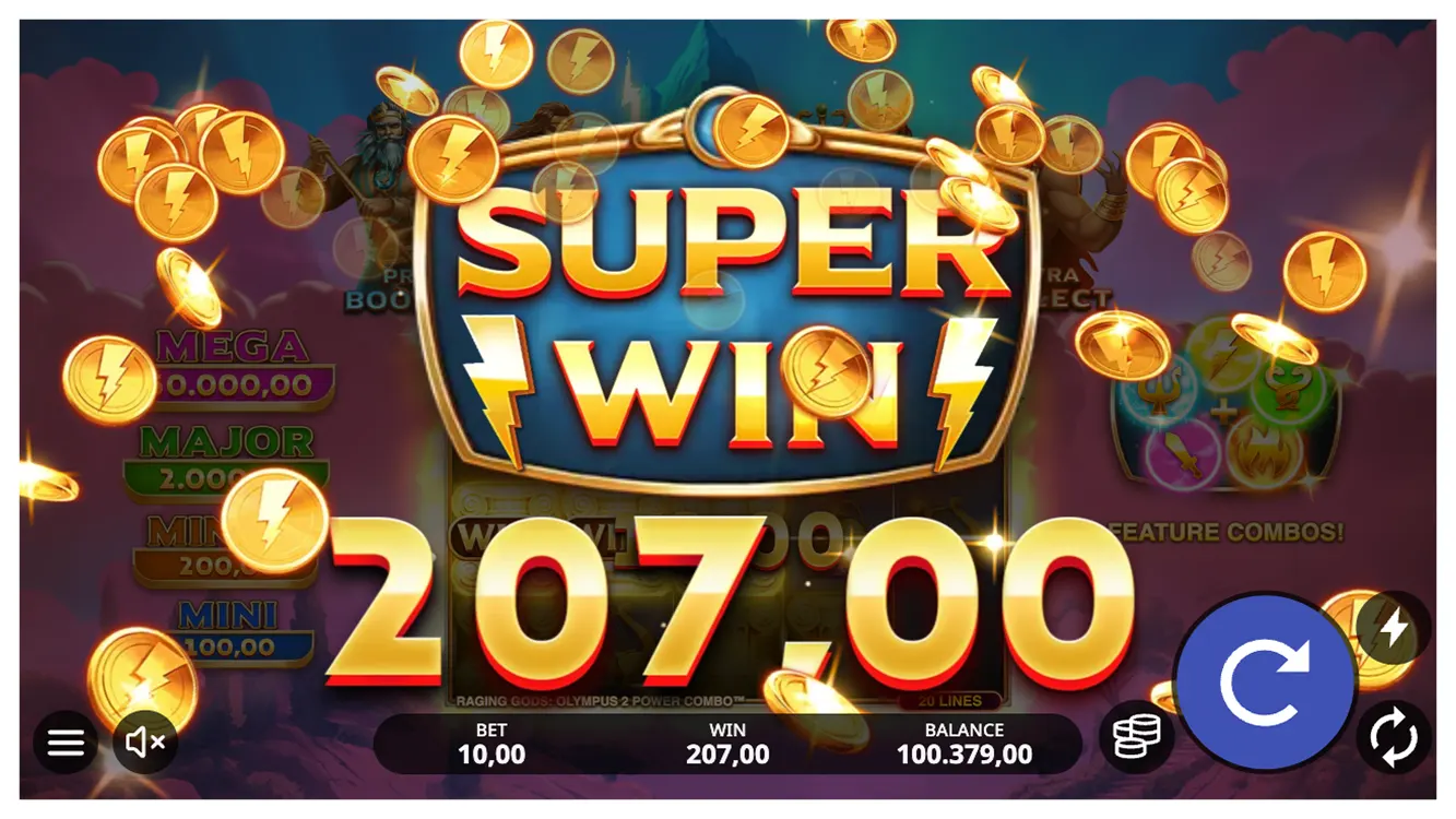 Raging Gods Olympus 2 POWER COMBO s2 Raging Gods Olympus 2 POWER COMBO s2