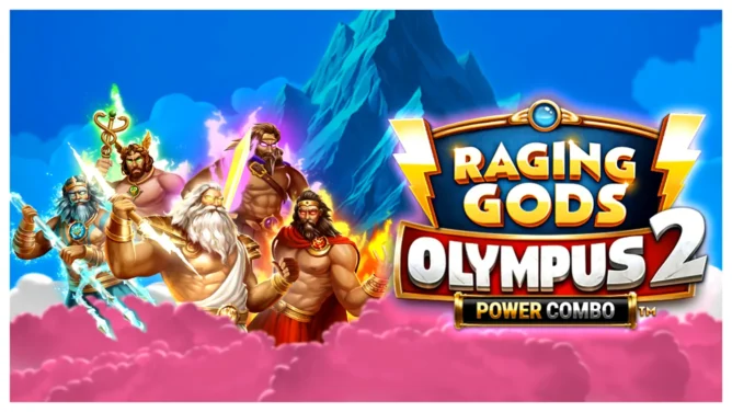 Raging Gods Olympus 2 POWER COMBO slot cover